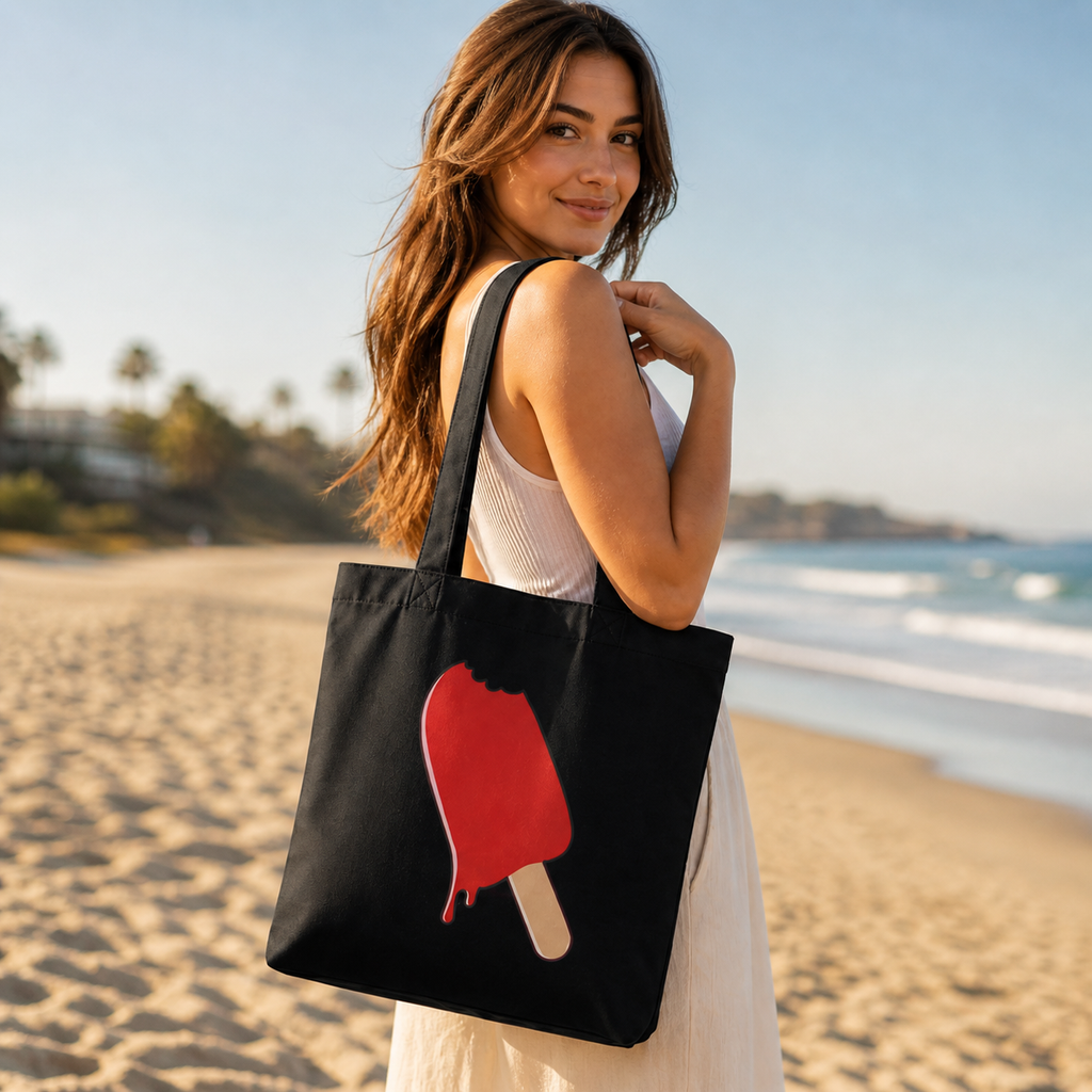 Large organic popsicle tote - totes
