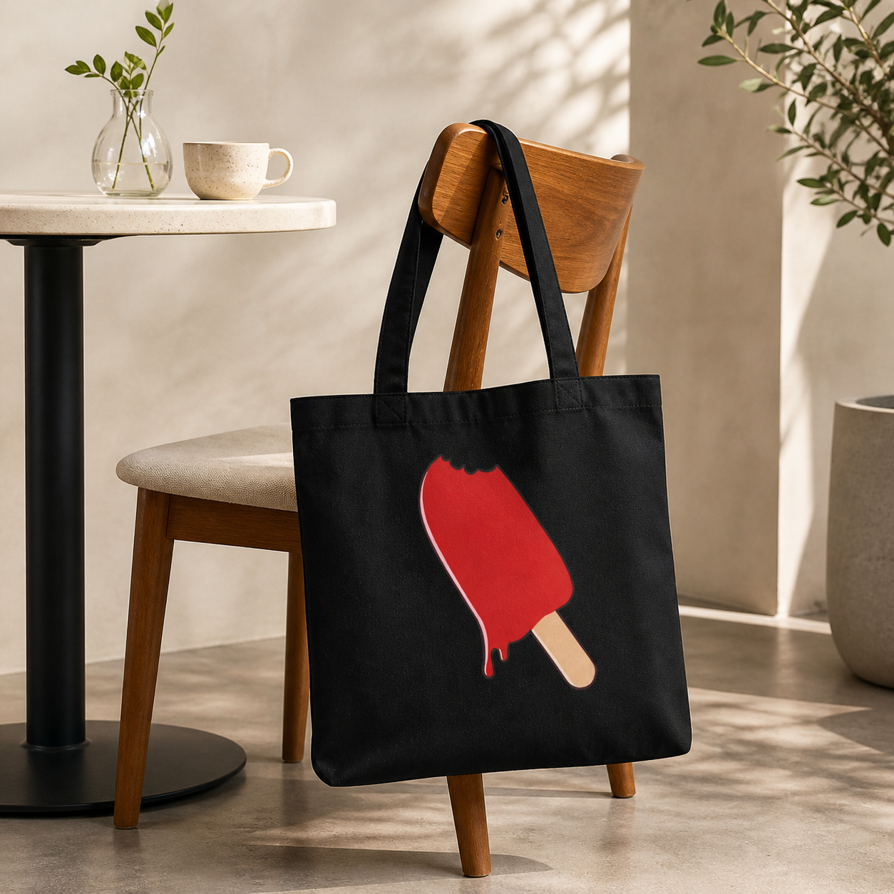 Large organic popsicle tote - totes