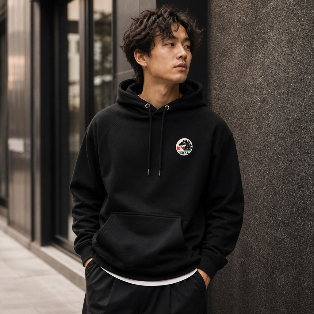 Yokohama Japan Kaiju Graphic Hoodie – はるくん | Pixel + Press - Hoodies